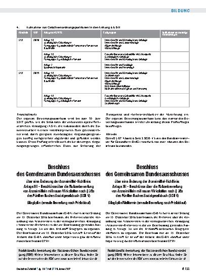 Vorschauseite 1: Beschluss des Gemeinsamen Bundesausschusses über eine Änderung der Arzneimittel-Richtlinie: Anlage XII – Beschlüsse über die Nutzenbewertung von Arzneimitteln mit neuen Wirkstoffe…