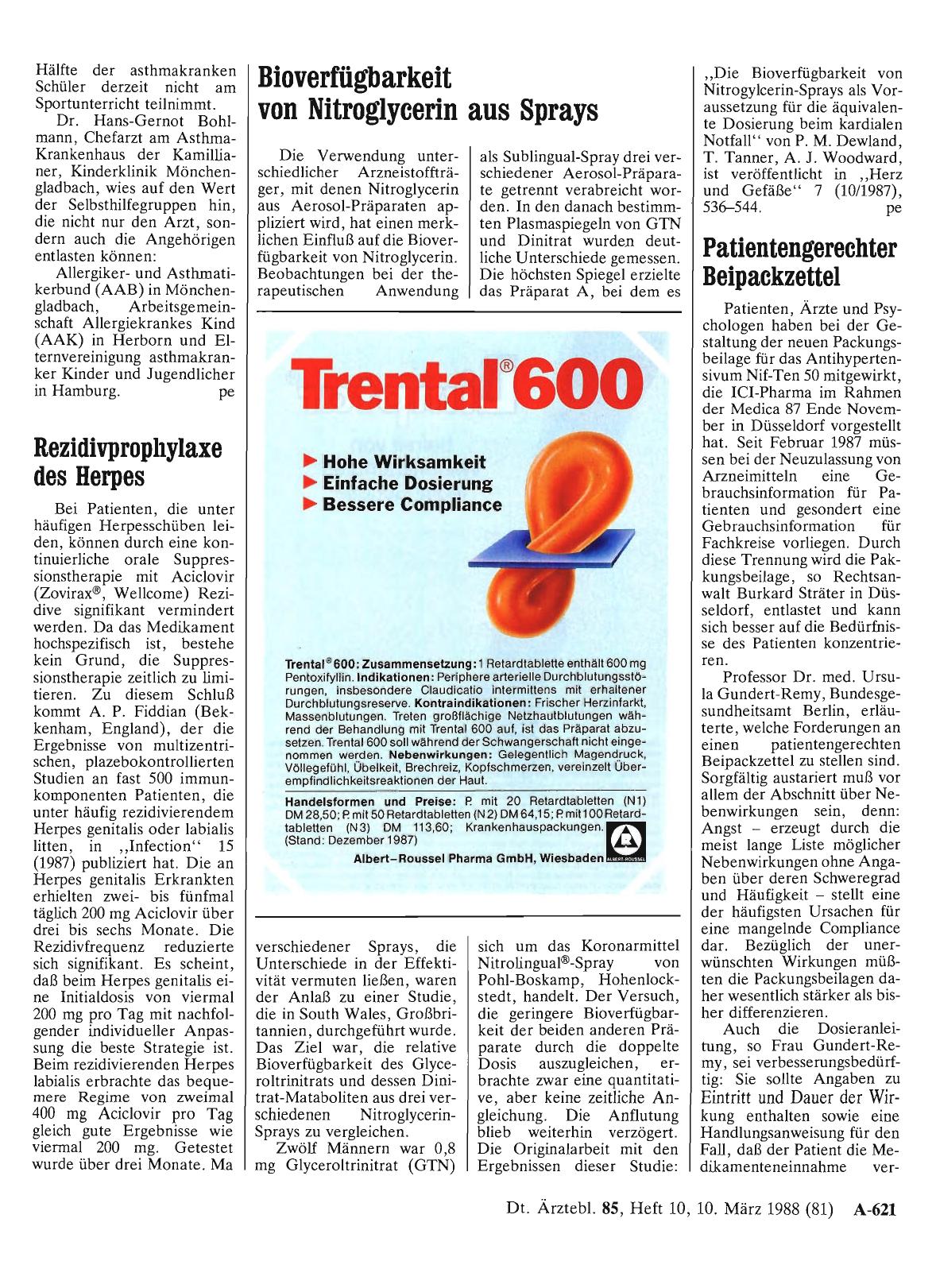 Vorschauseite 1: Patientengerechter Beipackzettel