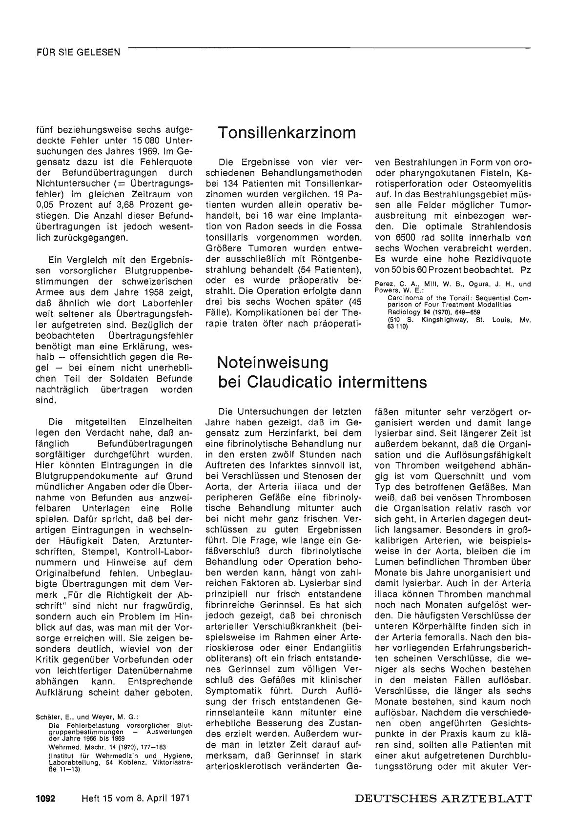 Vorschauseite 1: Tonsillenkarzinom