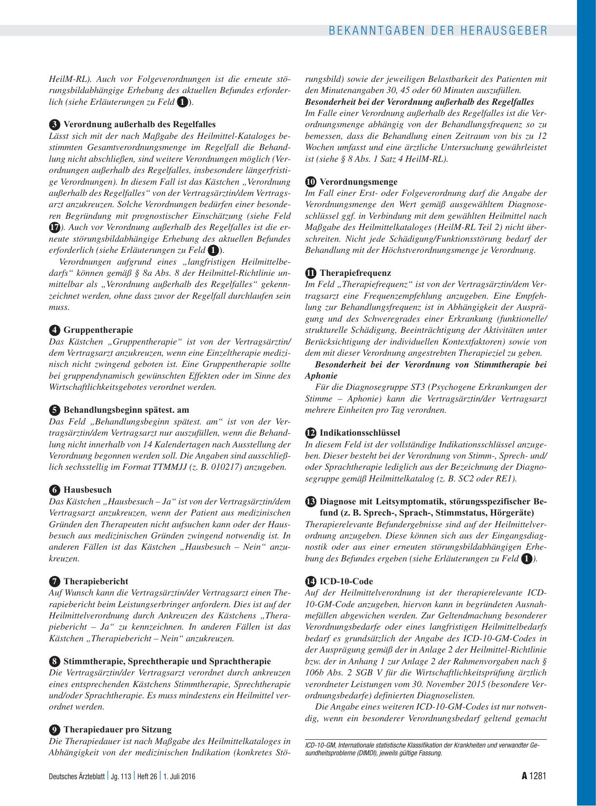 Vorschauseite 4: 40. Änderung der Vereinbarung über Vordrucke für die vertragsärztliche Versorgung