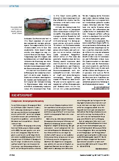 Vorschauseite 1: Zweigpraxen, Versorgungsverbesserung