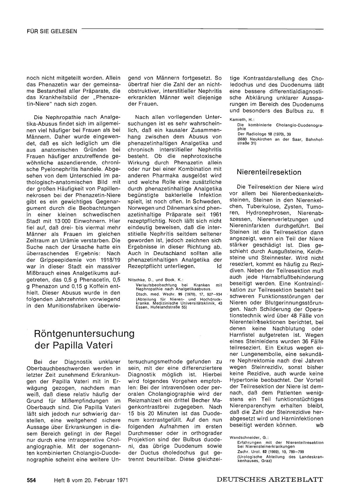 Vorschauseite 1: Nierenteilresektion