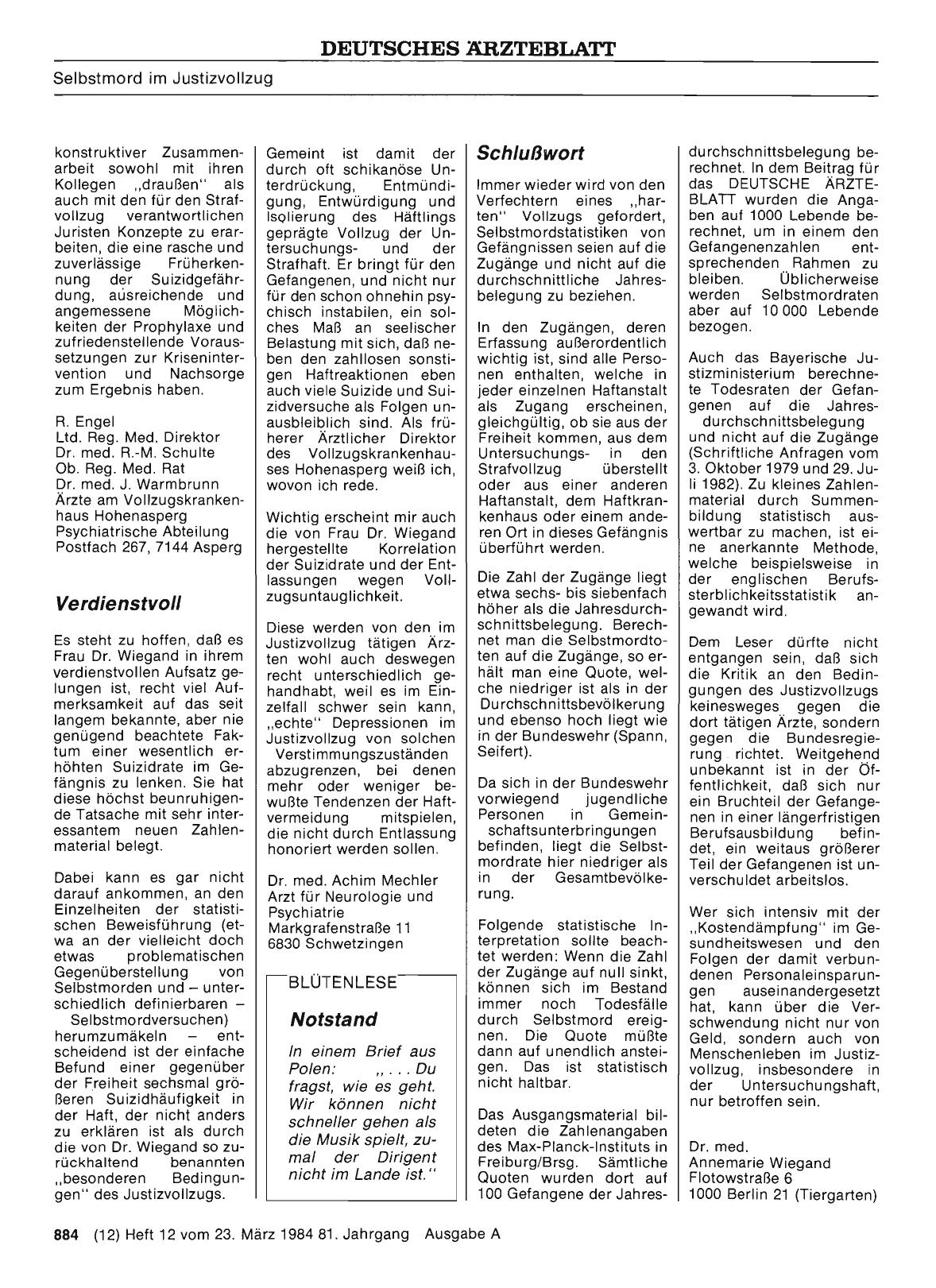 Vorschauseite 1: Selbstmord im Justizvollzug: Verdienstvoll