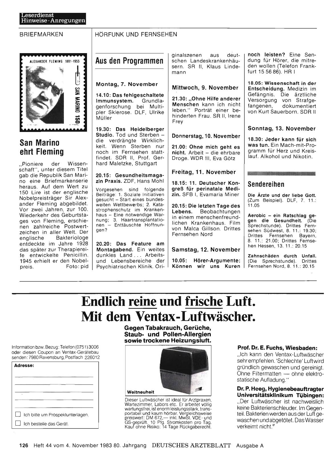 Vorschauseite 1: San Marino ehrt Fleming