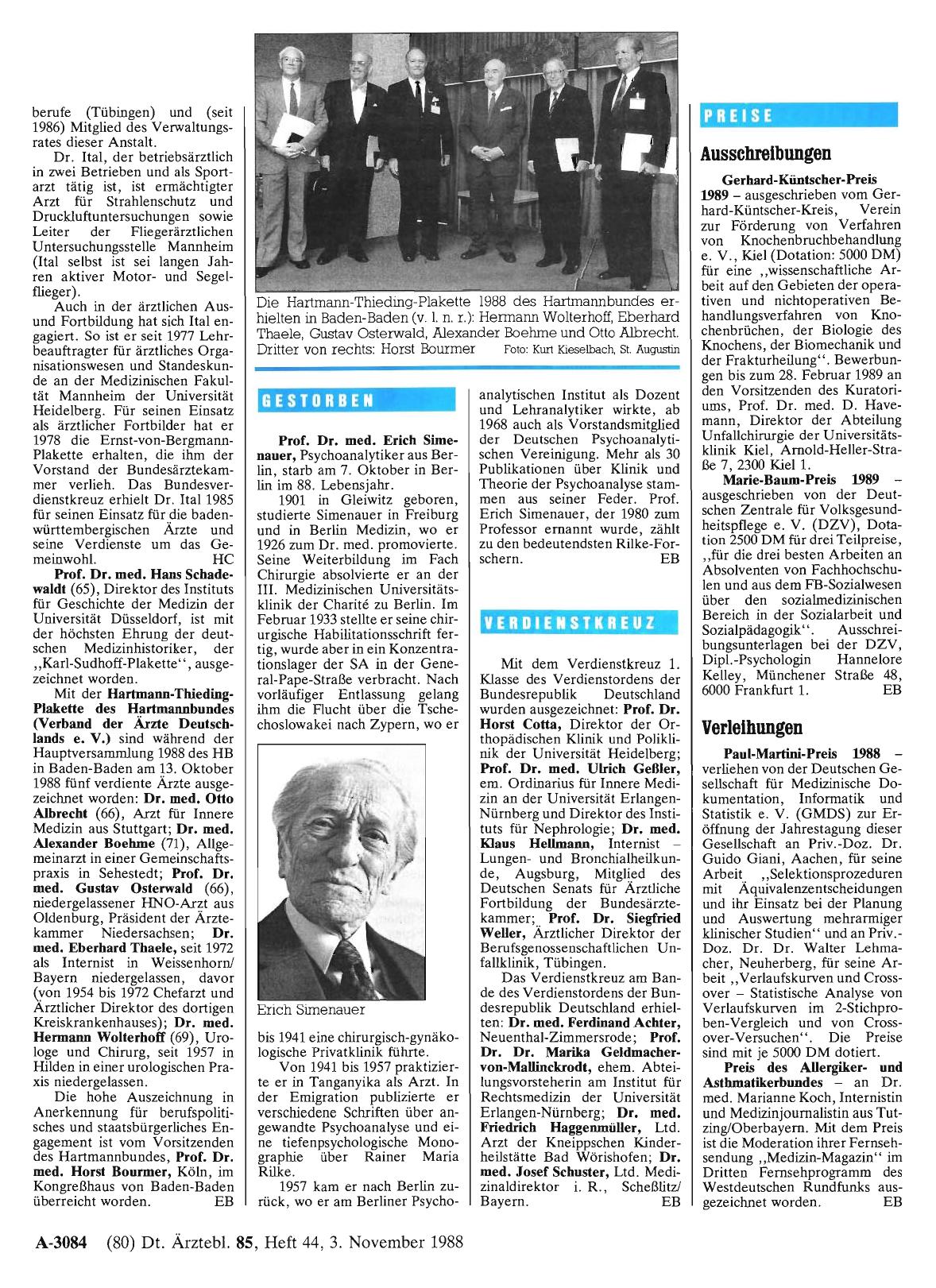 Vorschauseite 1: Preise