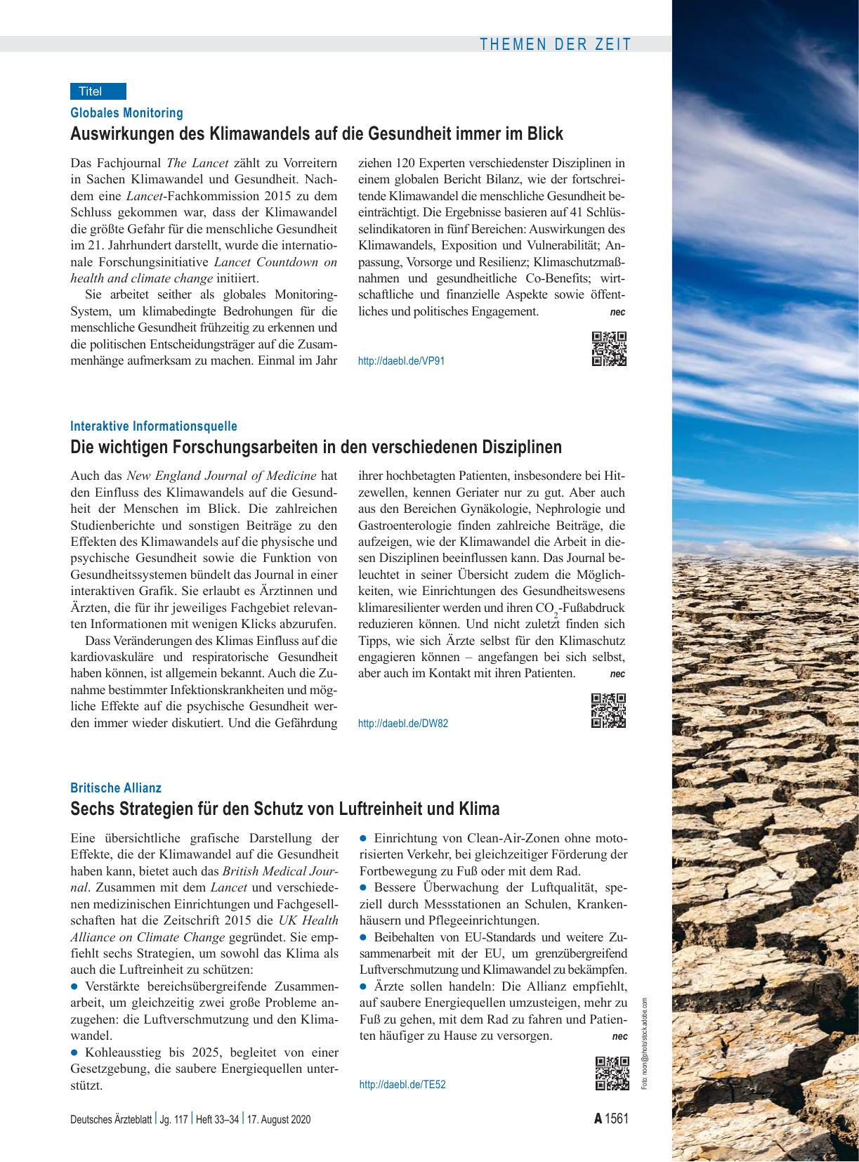 Vorschauseite 1: Interaktive Informationsquelle: Die wichtigen Forschungsarbeiten in den verschiedenen Disziplinen