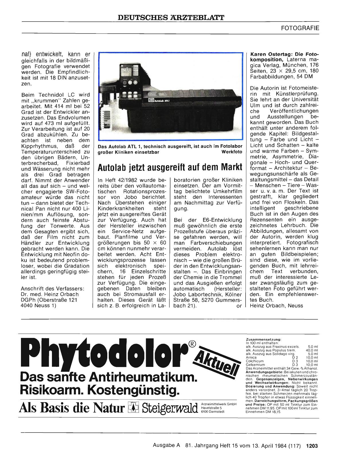 Vorschauseite 1: Autolab jetzt ausgereift auf dem Markt