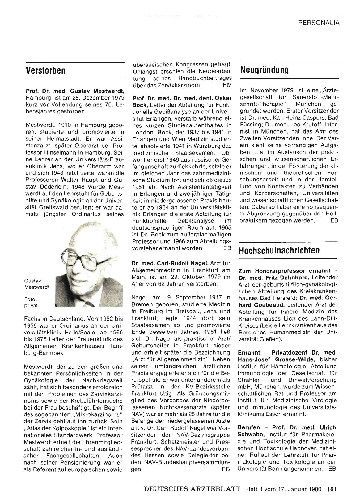 Vorschauseite 1: Verstorben