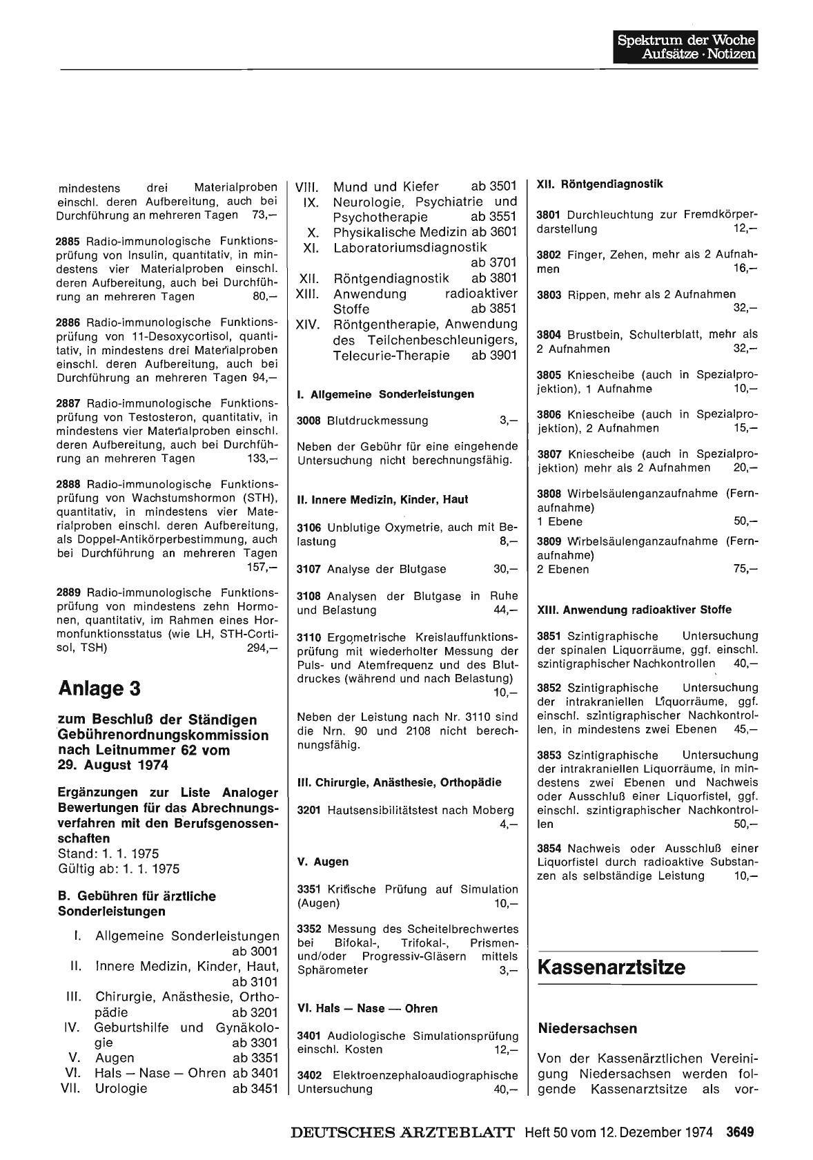 Vorschauseite 1: Kassenarztsitze