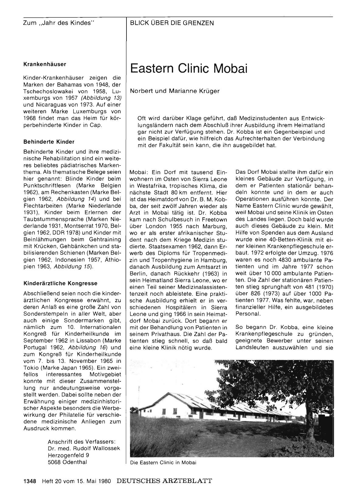 Vorschauseite 1: Eastern Clinic Mobai