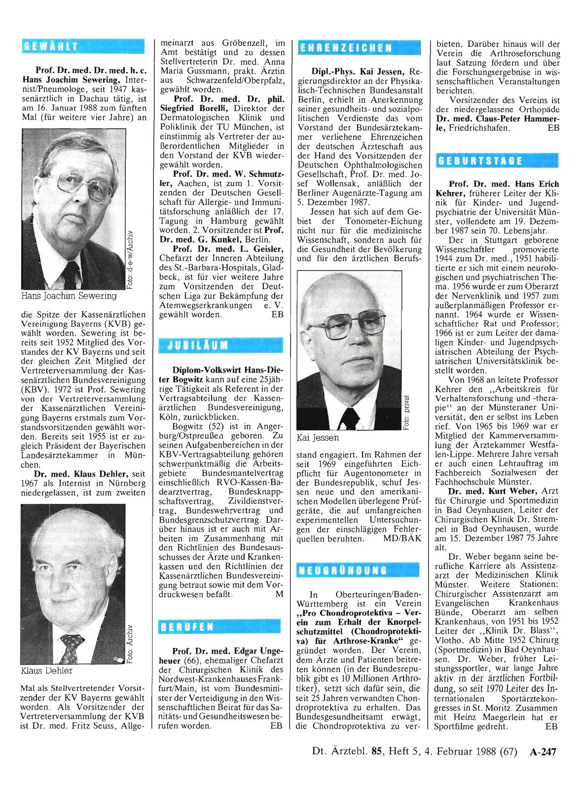 Vorschauseite 1: Ehrenzeichen