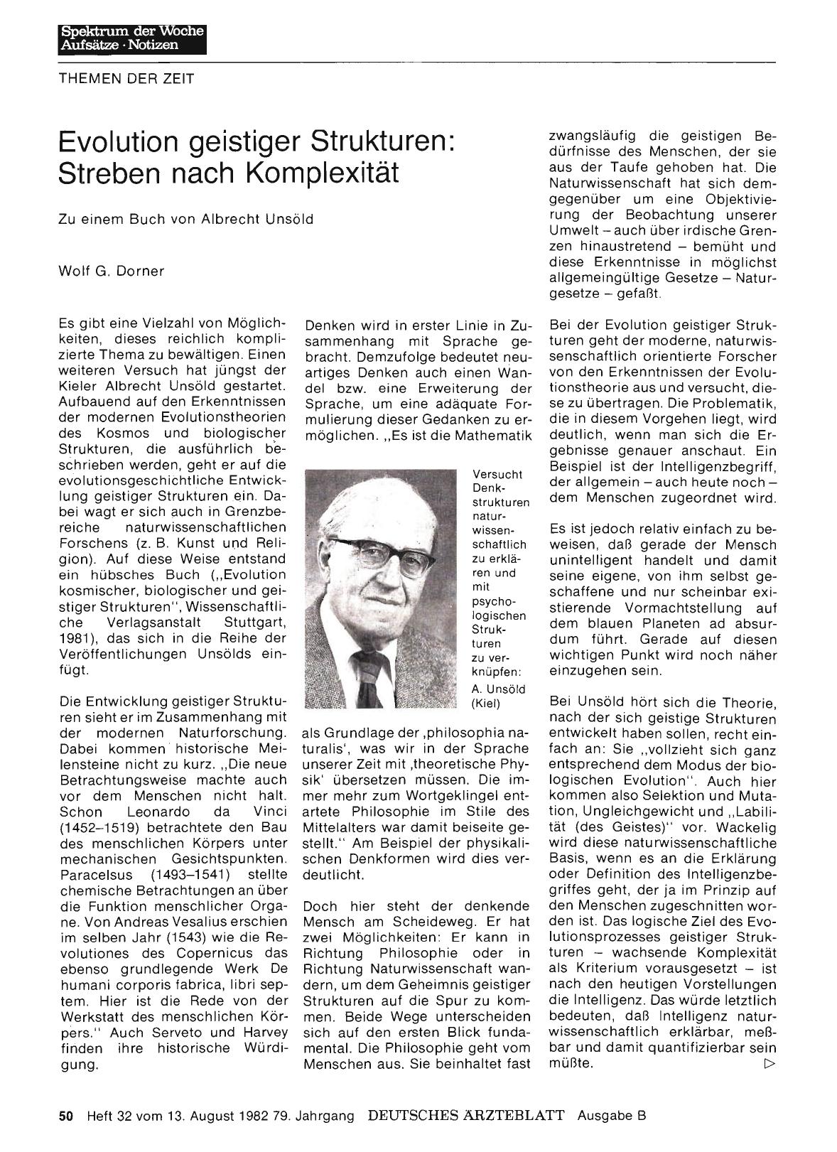 Vorschauseite 1: Evolution geistiger Strukturen: Streben nach Komplexität