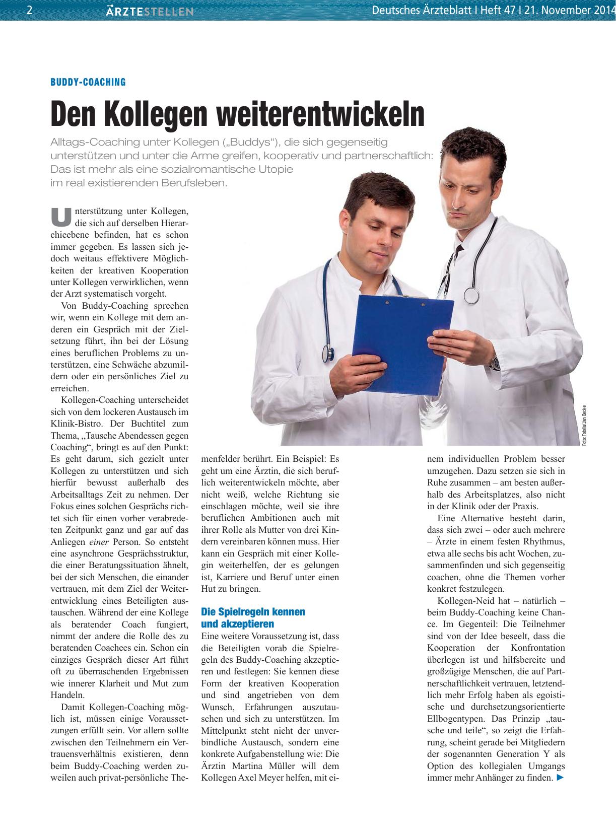 Vorschauseite 1: Buddy-Coaching: Den Kollegen weiterentwickeln