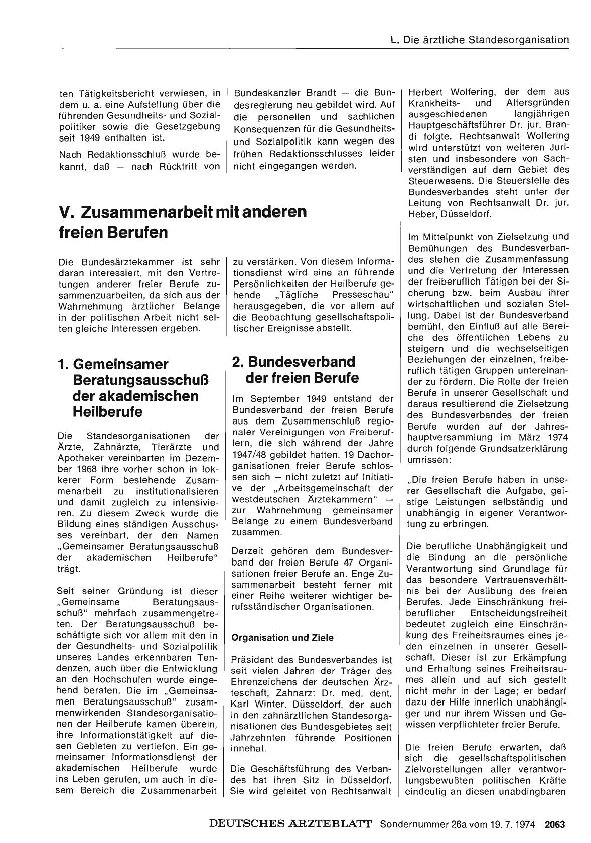 Vorschauseite 1: 2. Bundesverband der freien Berufe