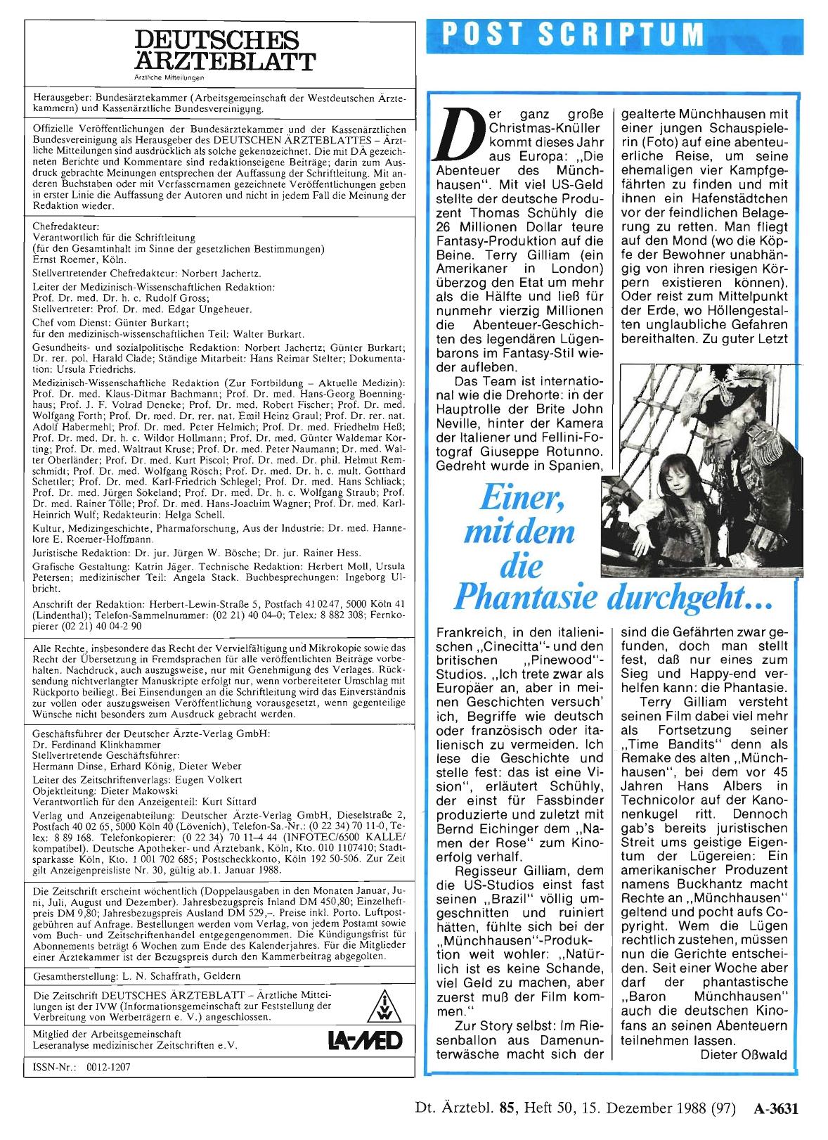 Vorschauseite 1: Einer, mit dem die Phantasie durchgeht. ..