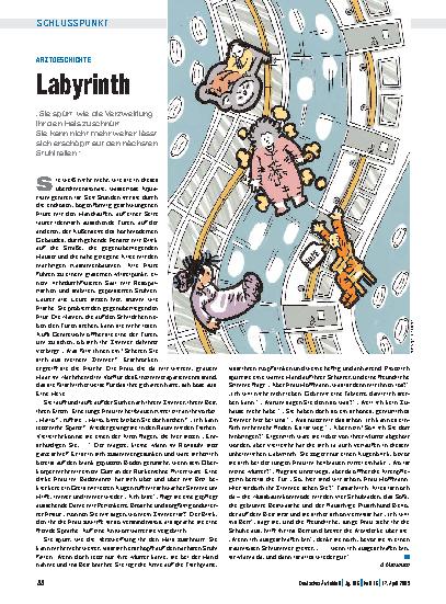 Vorschauseite 1: Arztgeschichte: Labyrinth