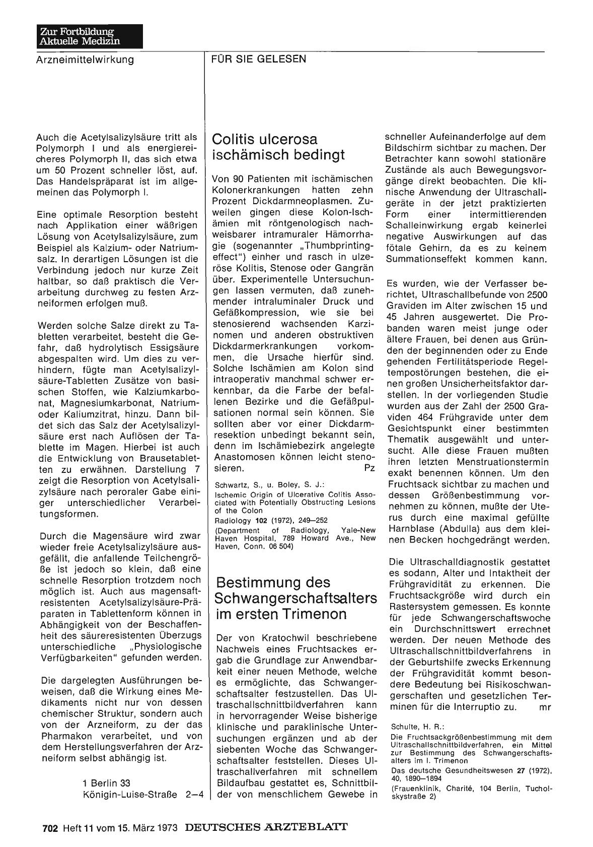 Vorschauseite 1: Colitis ulcerosa ischämisch bedingt