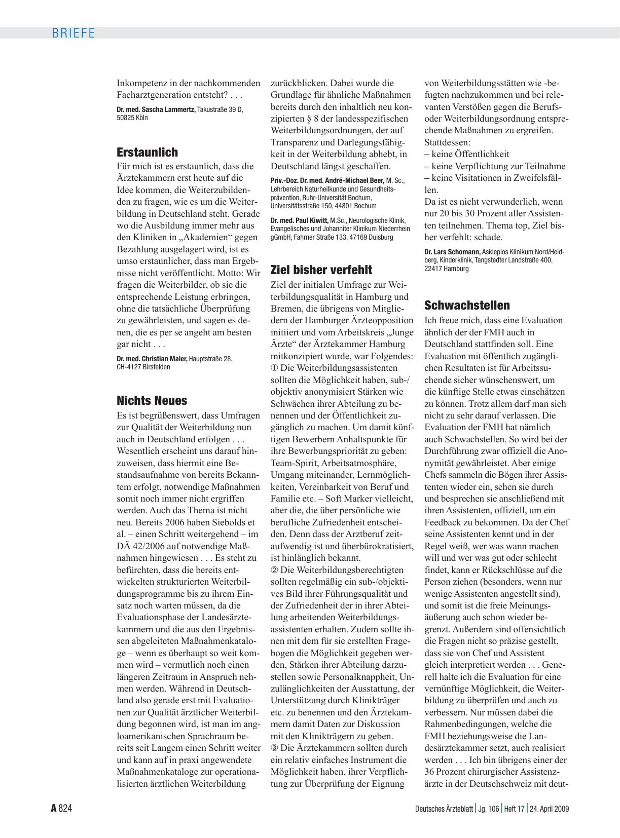 Vorschauseite 1: Weiterbildung: Erstaunlich