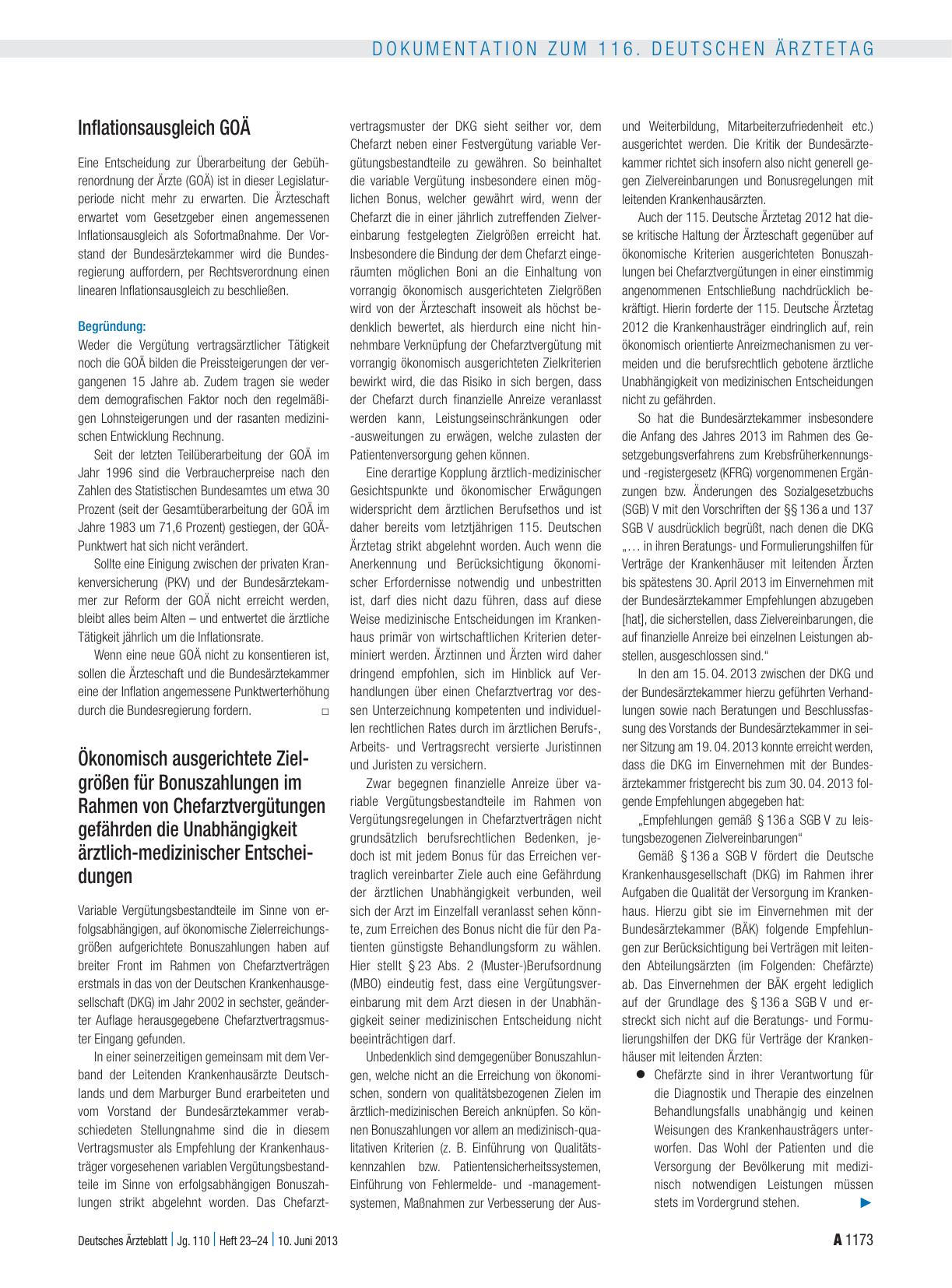 Vorschauseite 4: Entschliessungen zum Tagesordnungspunkt I: Gesundheits-, Sozialund ärztliche Berufspolitik