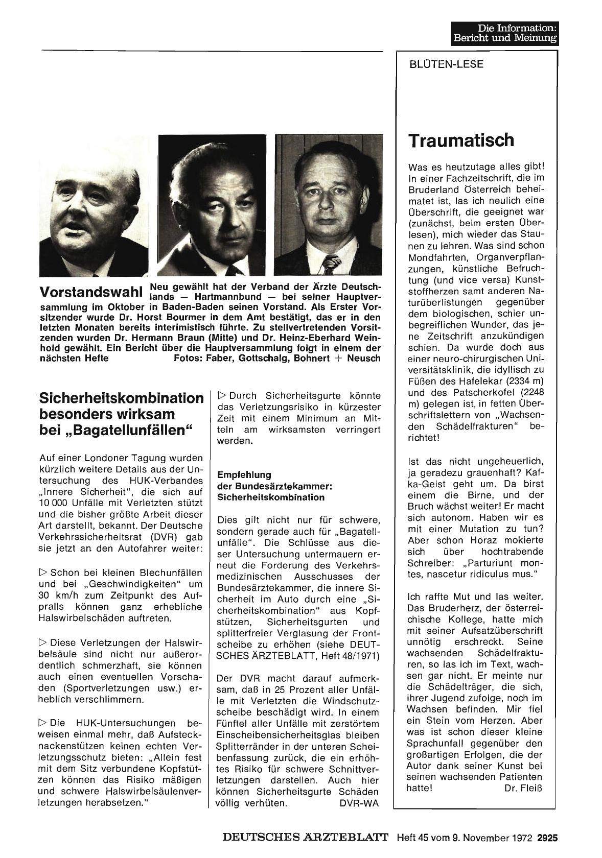 Vorschauseite 1: Vorstandswahl