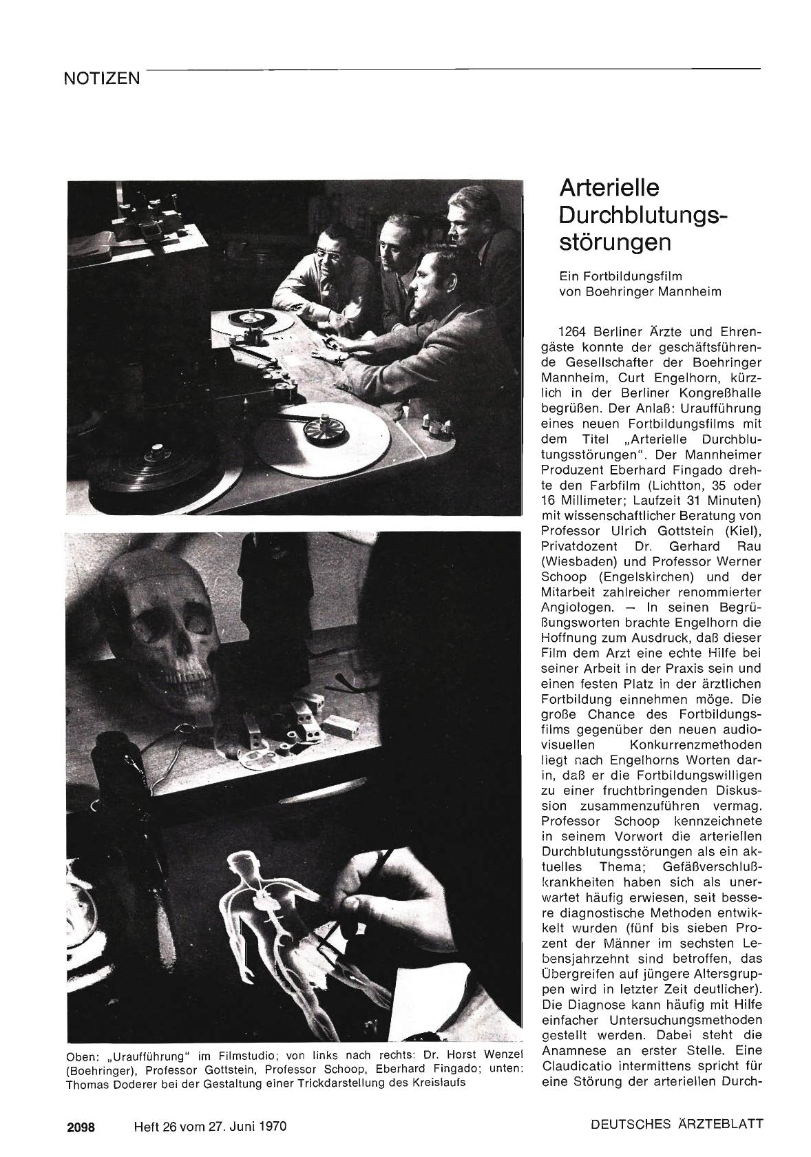 Vorschauseite 1: Arterielle Durchblutungsstörungen
