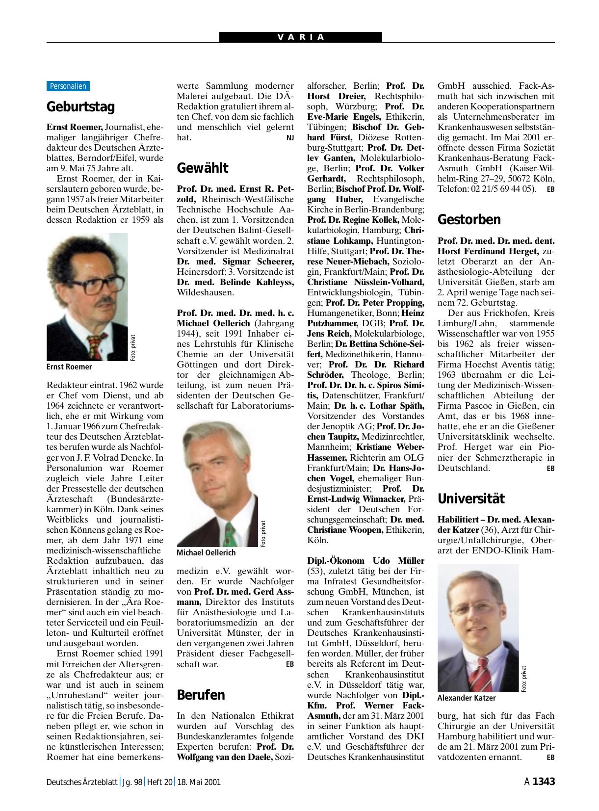 Vorschauseite 1: Gewählt
