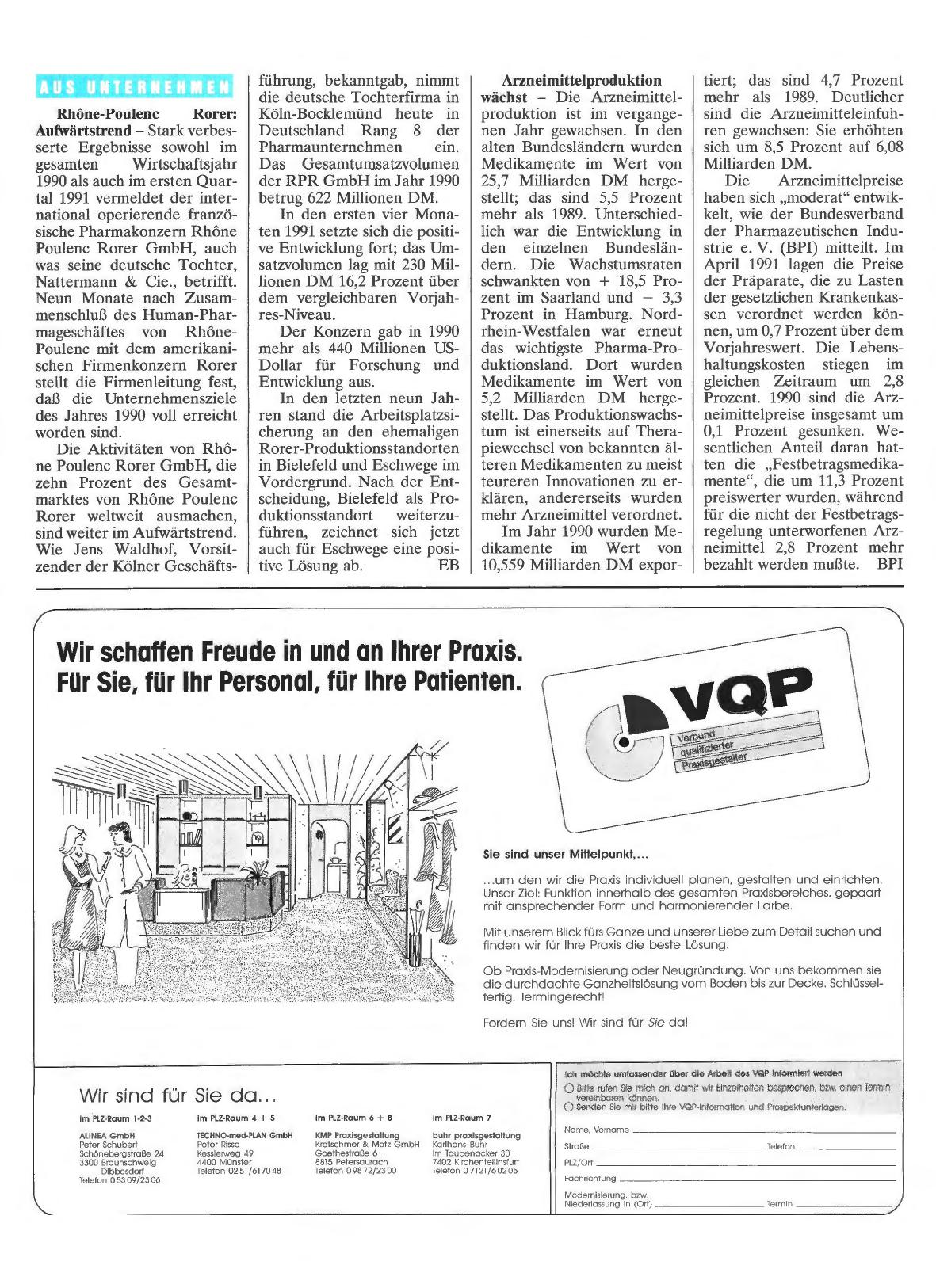 Vorschauseite 1: Aus Unternehmen