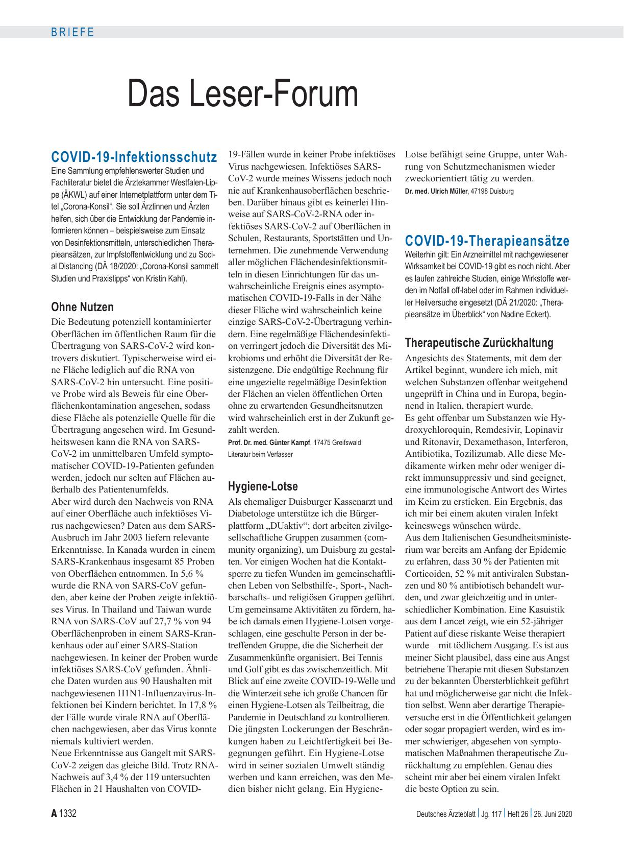 Vorschauseite 1: COVID-19-Infektionsschutz: Hygiene-Lotse