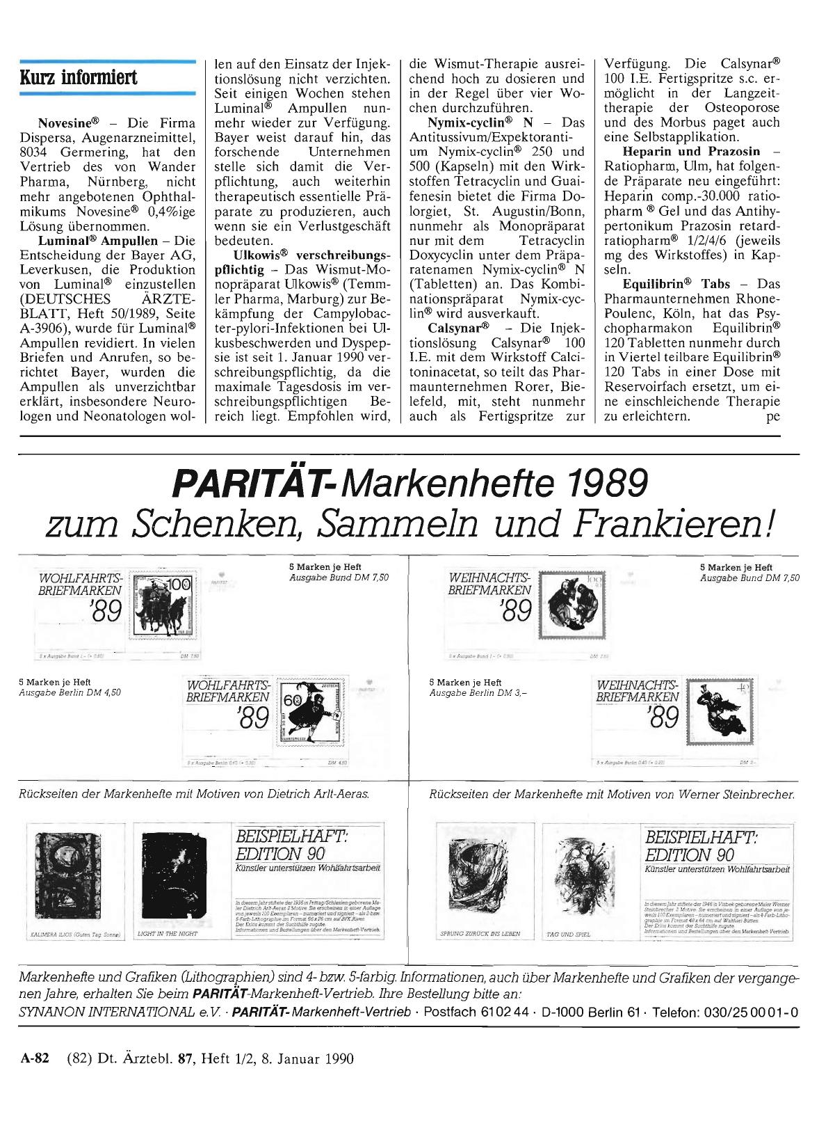 Vorschauseite 1: Kurz informiert