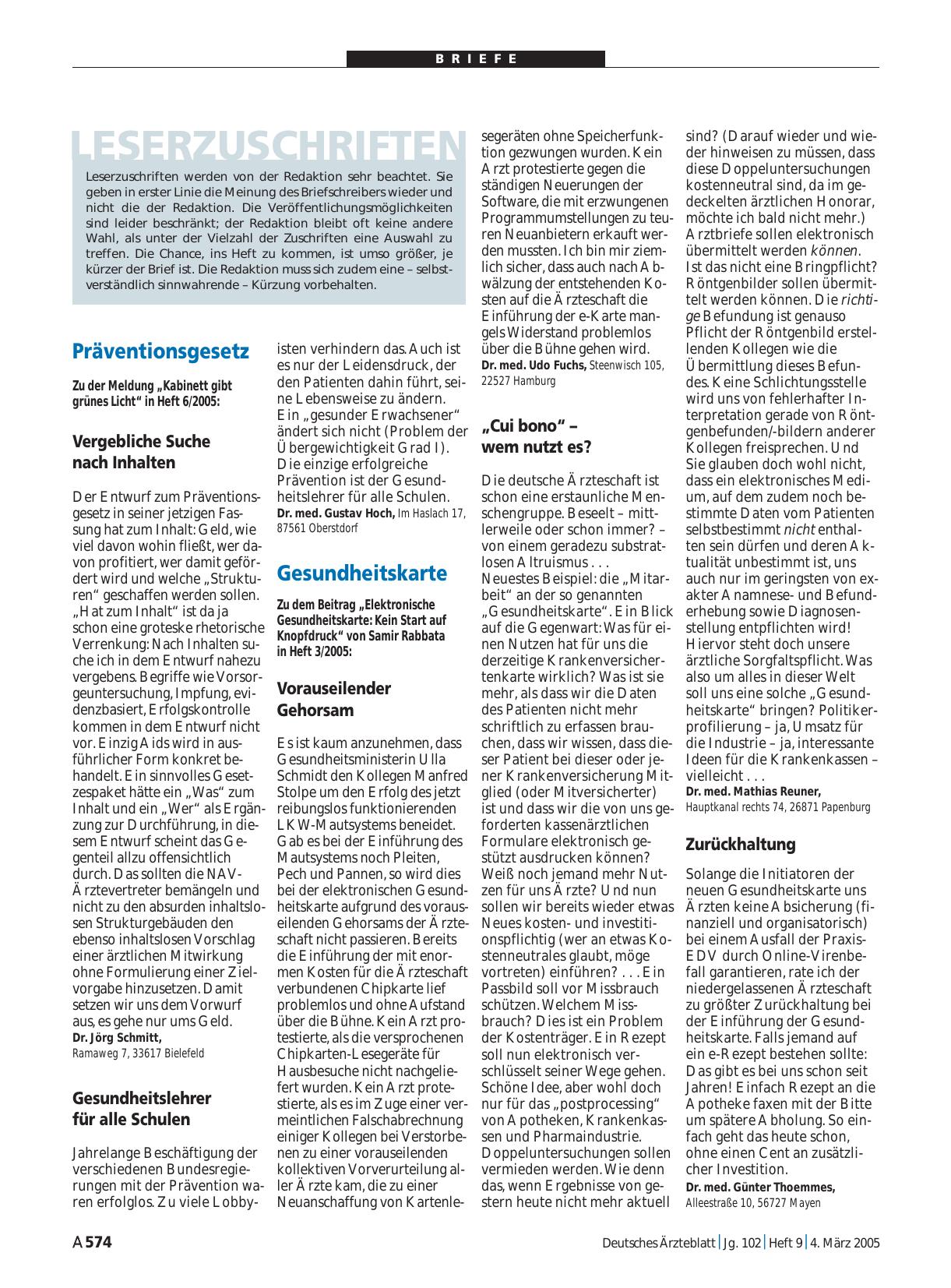 Vorschauseite 1: Präventionsgesetz: Vergebliche Suche nach Inhalten