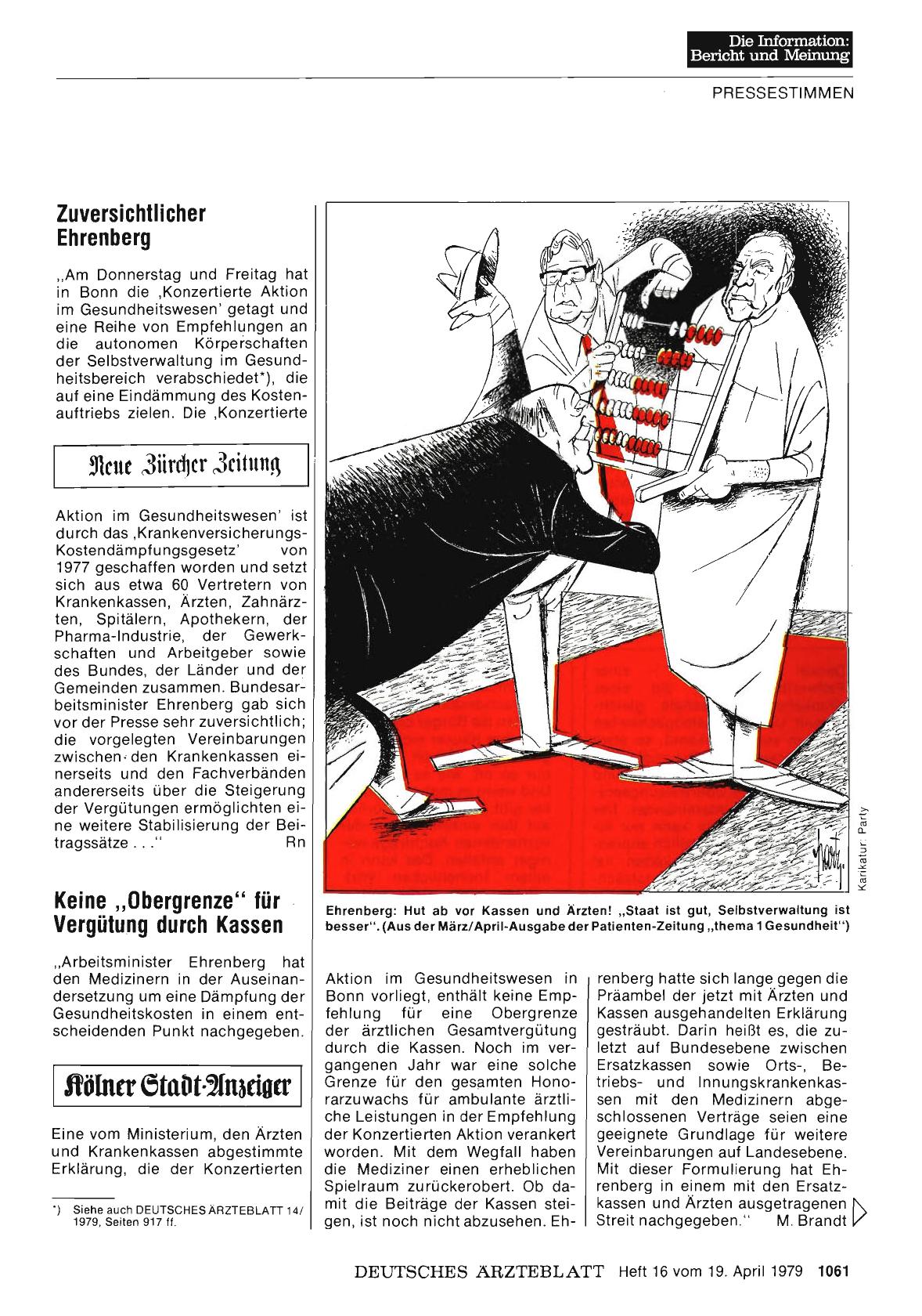 Vorschauseite 1: Zuversichtlicher Ehrenberg