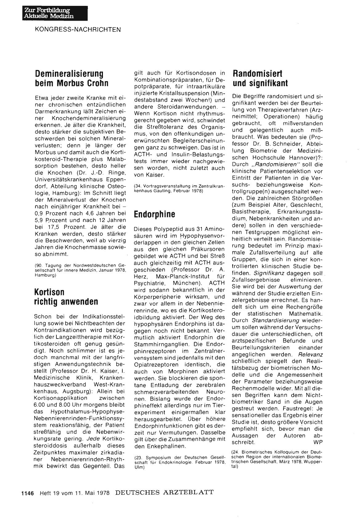 Vorschauseite 1: Endorphine