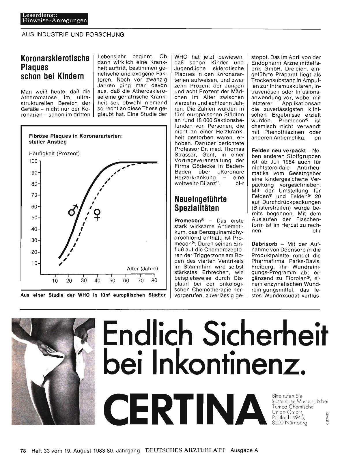 Vorschauseite 1: Koronarsklerotische Plaques schon bei Kindern