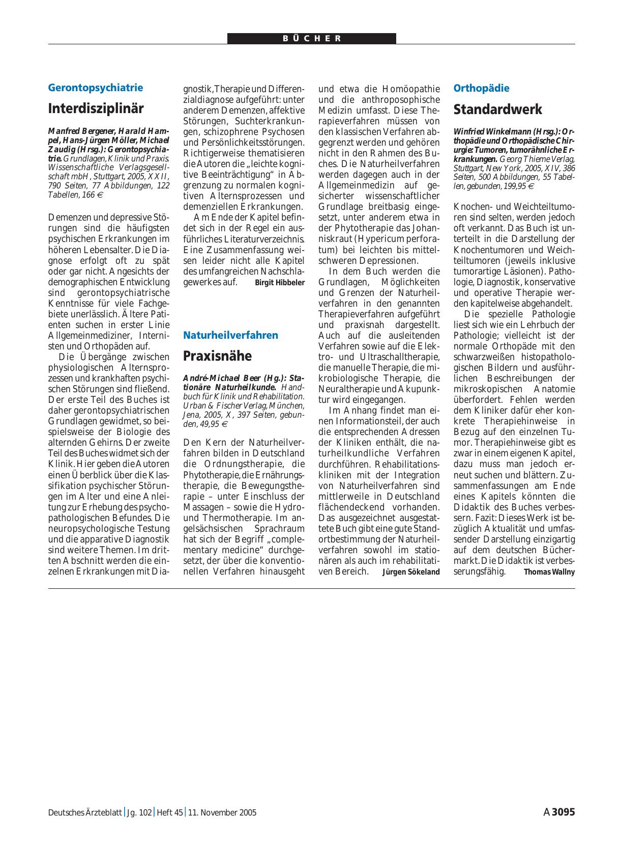 Vorschauseite 1: Stationäre Naturheilkunde. Handbuch für Klinik und Rehabilitation