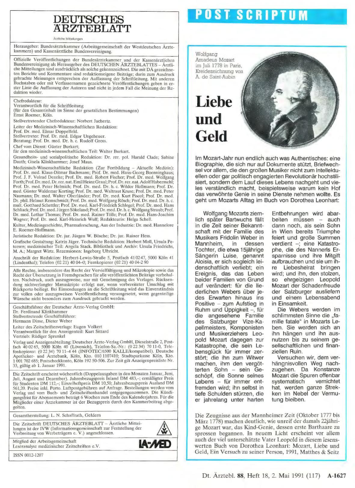 Vorschauseite 1: Liebe und Geld
