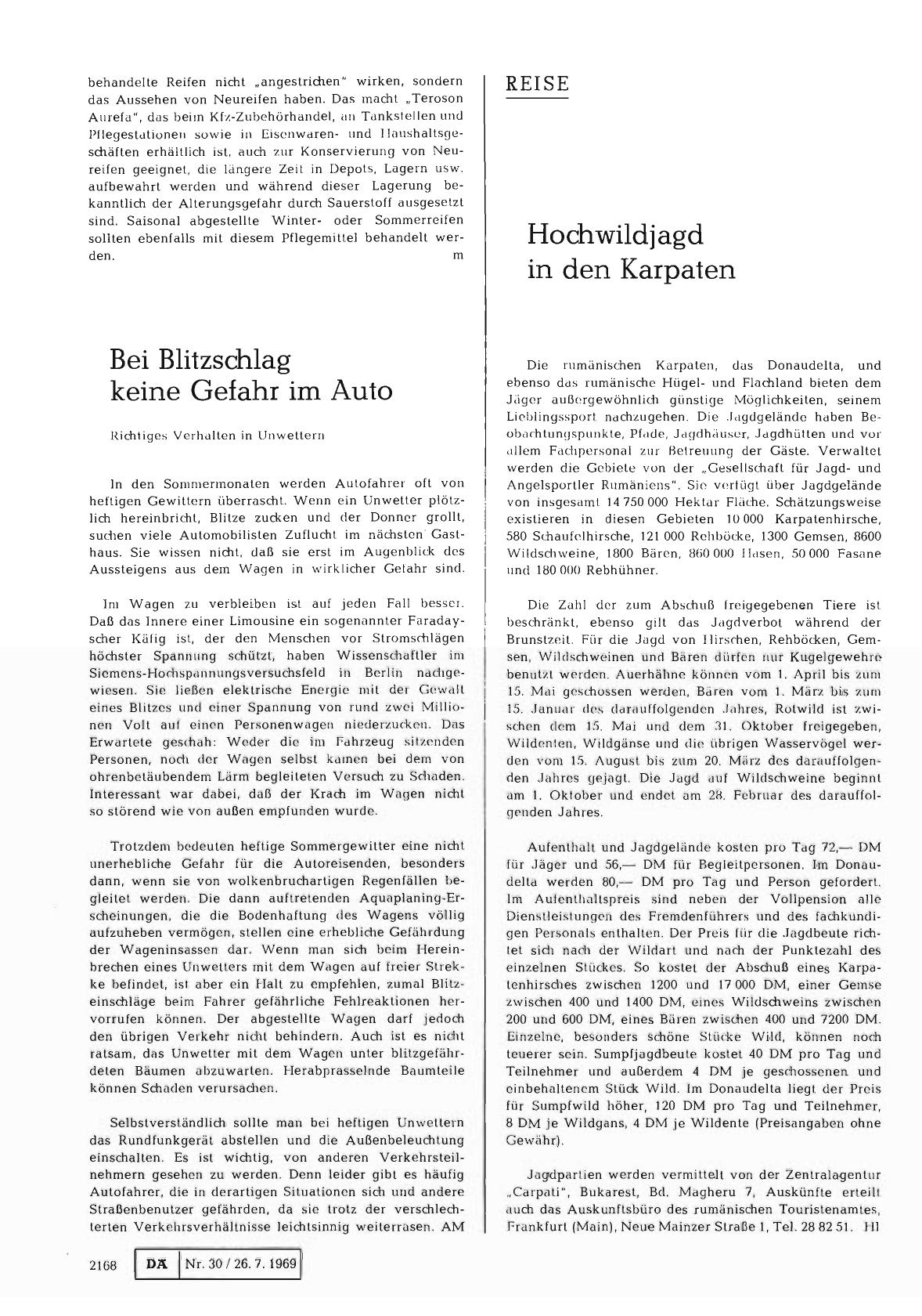 Vorschauseite 1: Hochwildjagd in den Karpaten