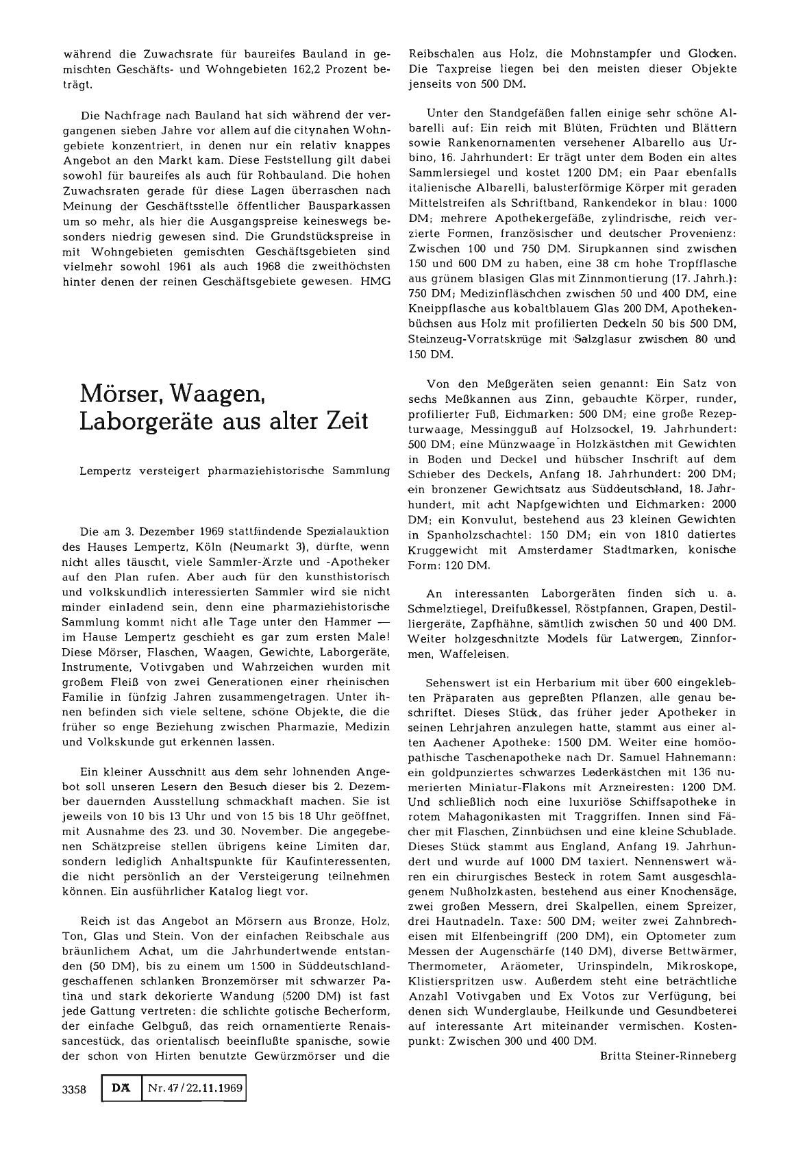Vorschauseite 1: Mörser, Waagen, Laborgeräte aus alter Zeit
