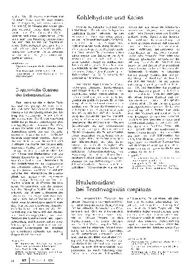 Vorschauseite 1: Kohlehydrate und Karies