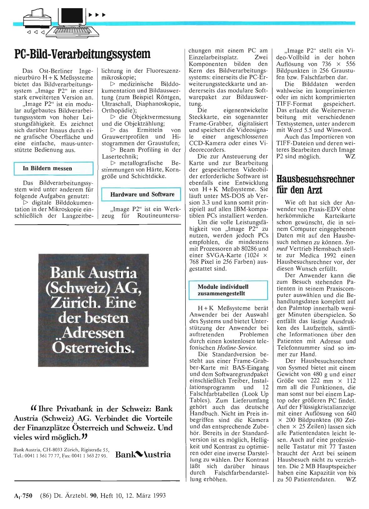Vorschauseite 1: Hausbesuchsrechner für den Arzt