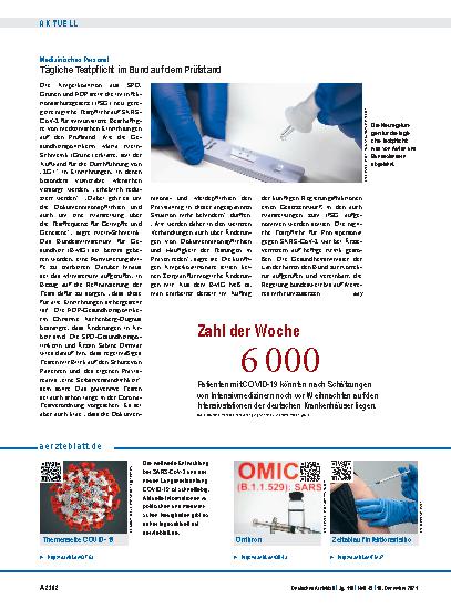 Vorschauseite 1: Zahl der Woche 6 000