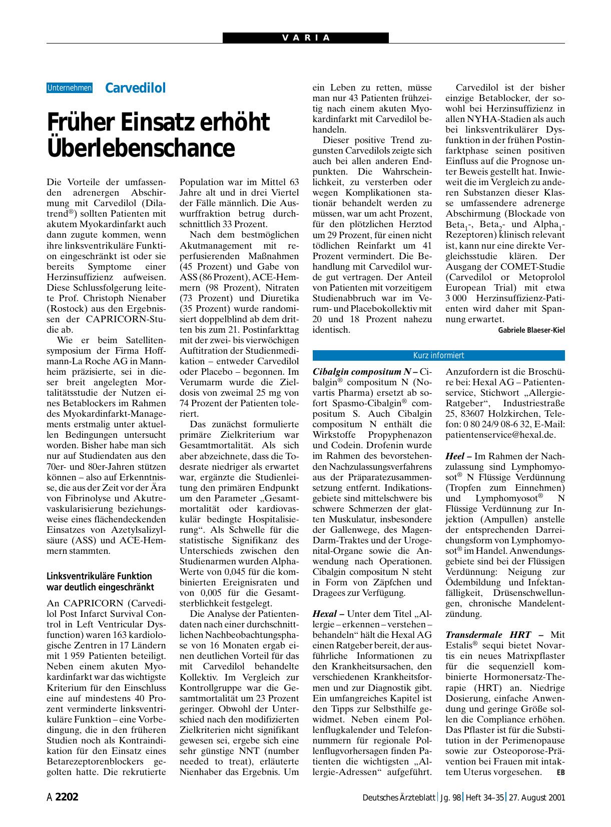 Vorschauseite 1: Hexal