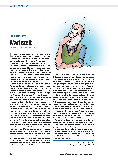 Vorschauseite 1: Von Schräg unten: Wartezeit