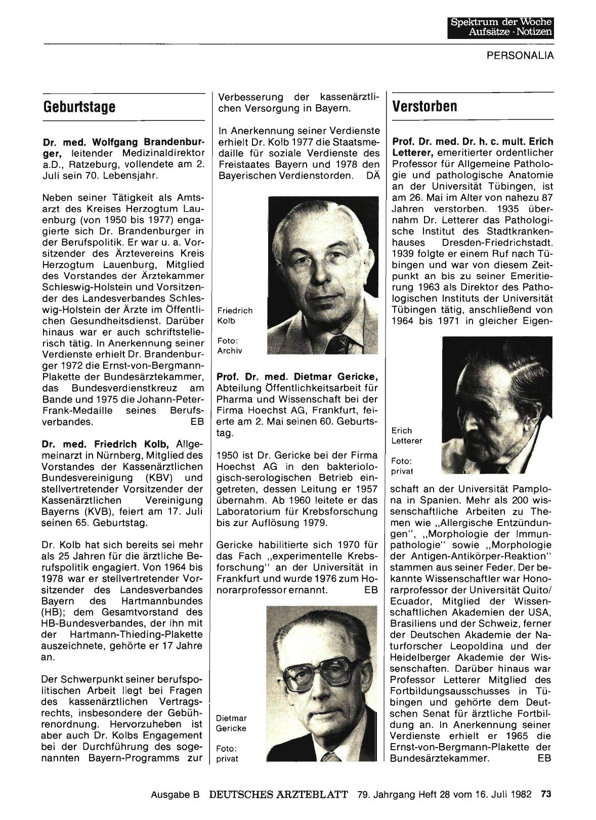 Vorschauseite 1: Geburtstage