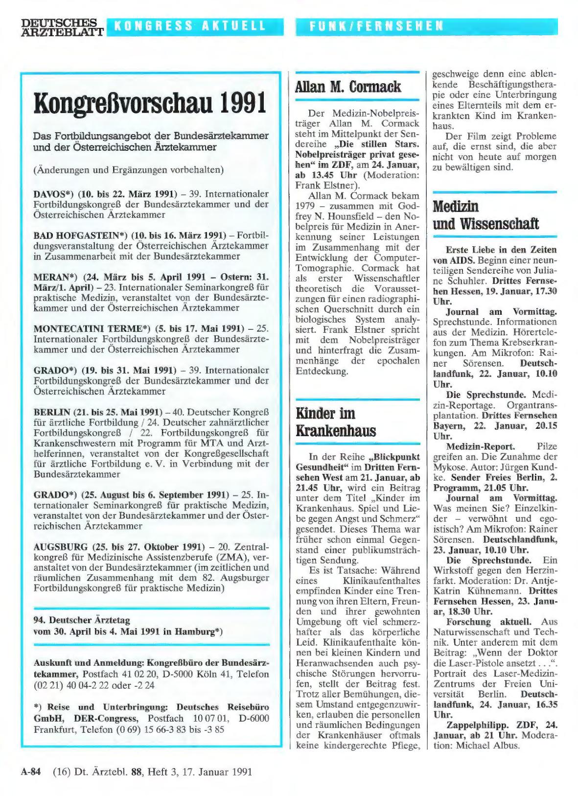 Vorschauseite 1: Medizin und Wissenschaft
