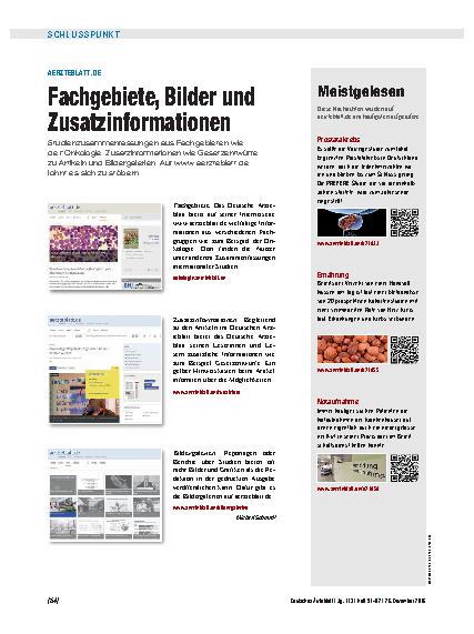 Vorschauseite 1: Meistgelesen