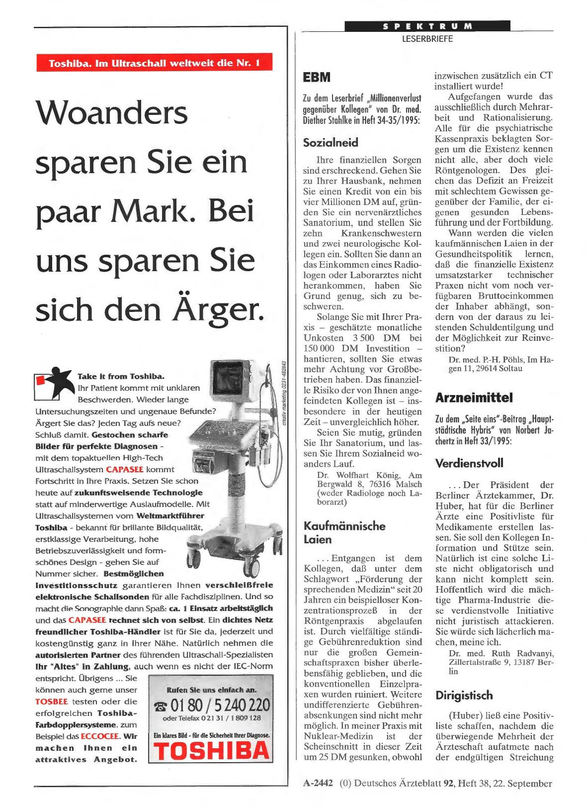 Vorschauseite 1: Arzneimittel: Dirigistisch