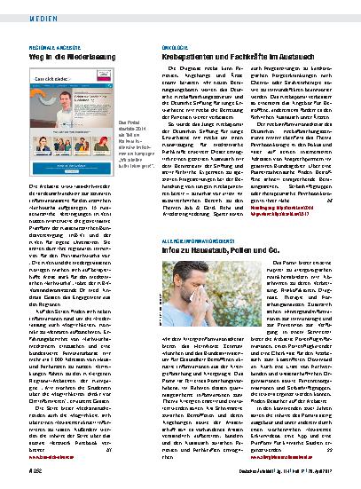 Vorschauseite 1: Allergieinformationsdienst: Infos zu Hausstaub, Pollen und Co.