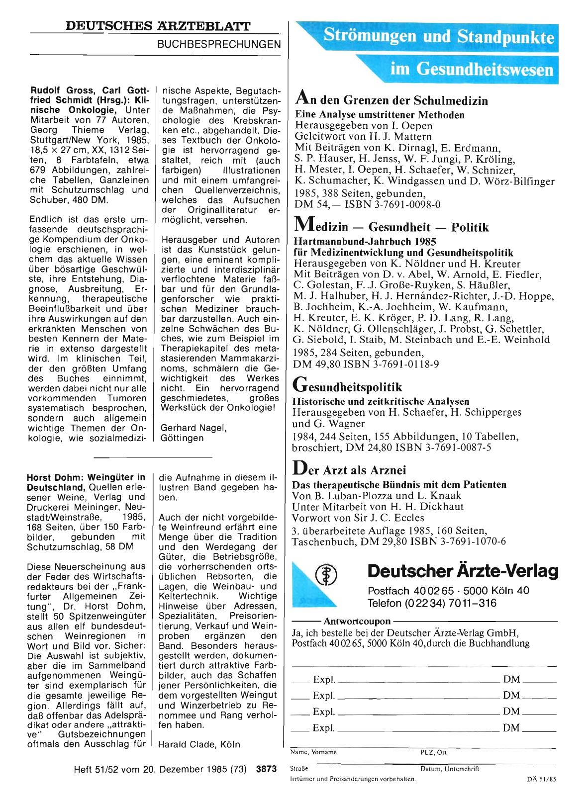 Vorschauseite 1: Horst Dohm: Weingüter in Deutschland,