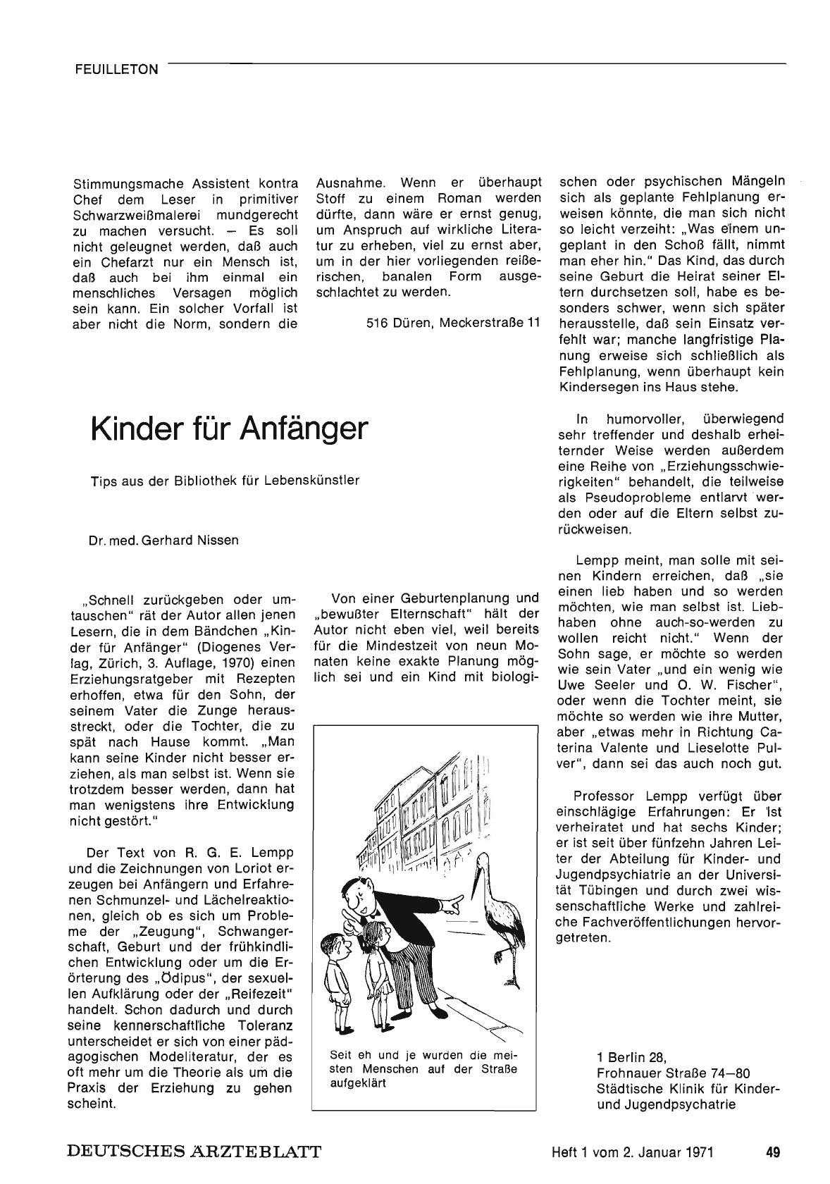 Vorschauseite 1: Kinder für Anfänger