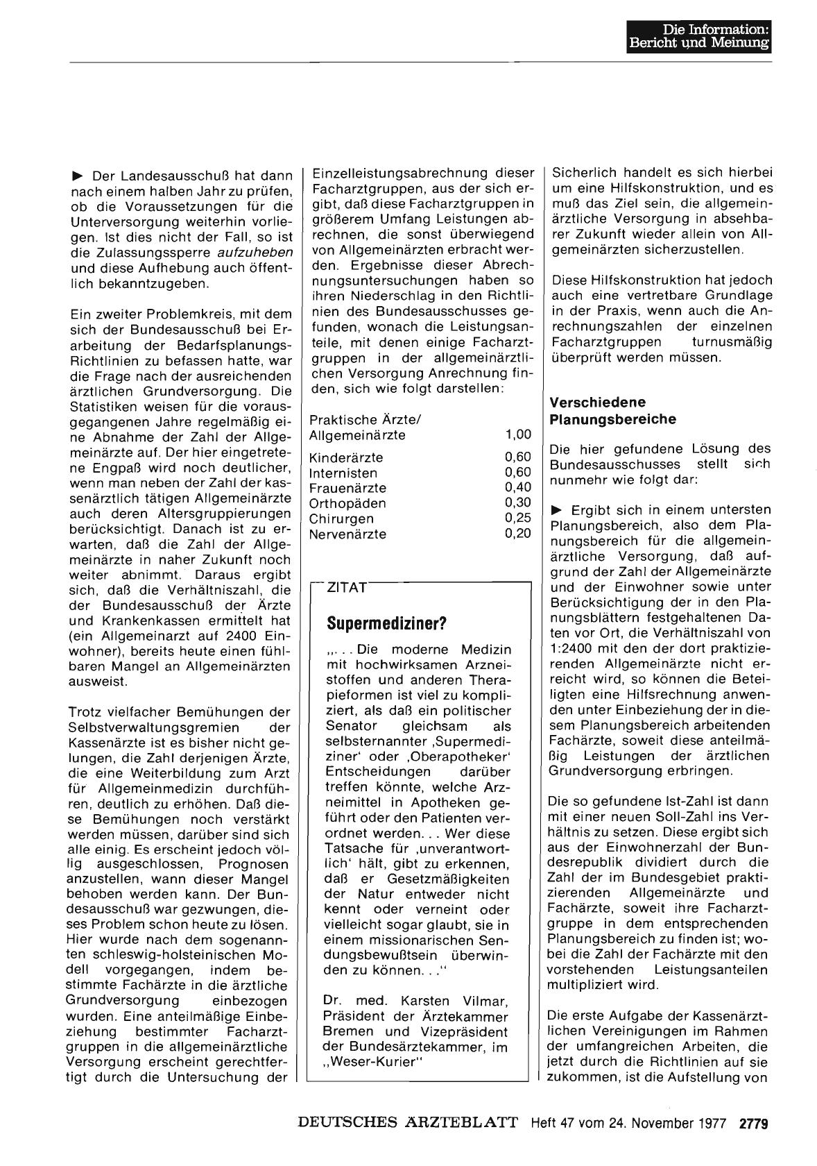 Vorschauseite 1: Supermediziner?